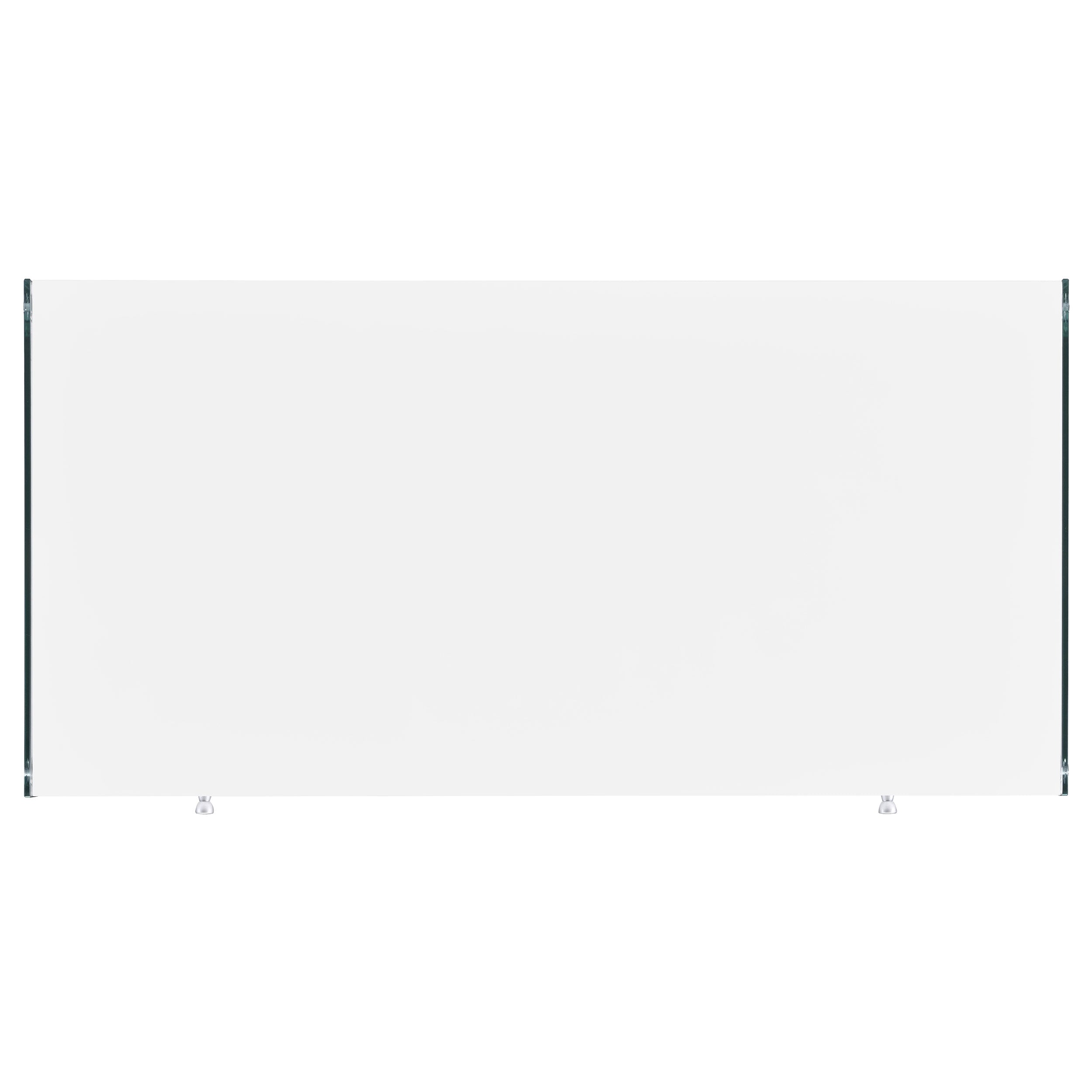 Dobrev 48-inch 2-drawer Writing Desk White High Gloss-CoasterEveryday