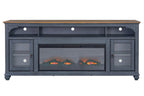 Americana 86 in Fireplace TV Stand for TVs up to 95 inches, Corduroy