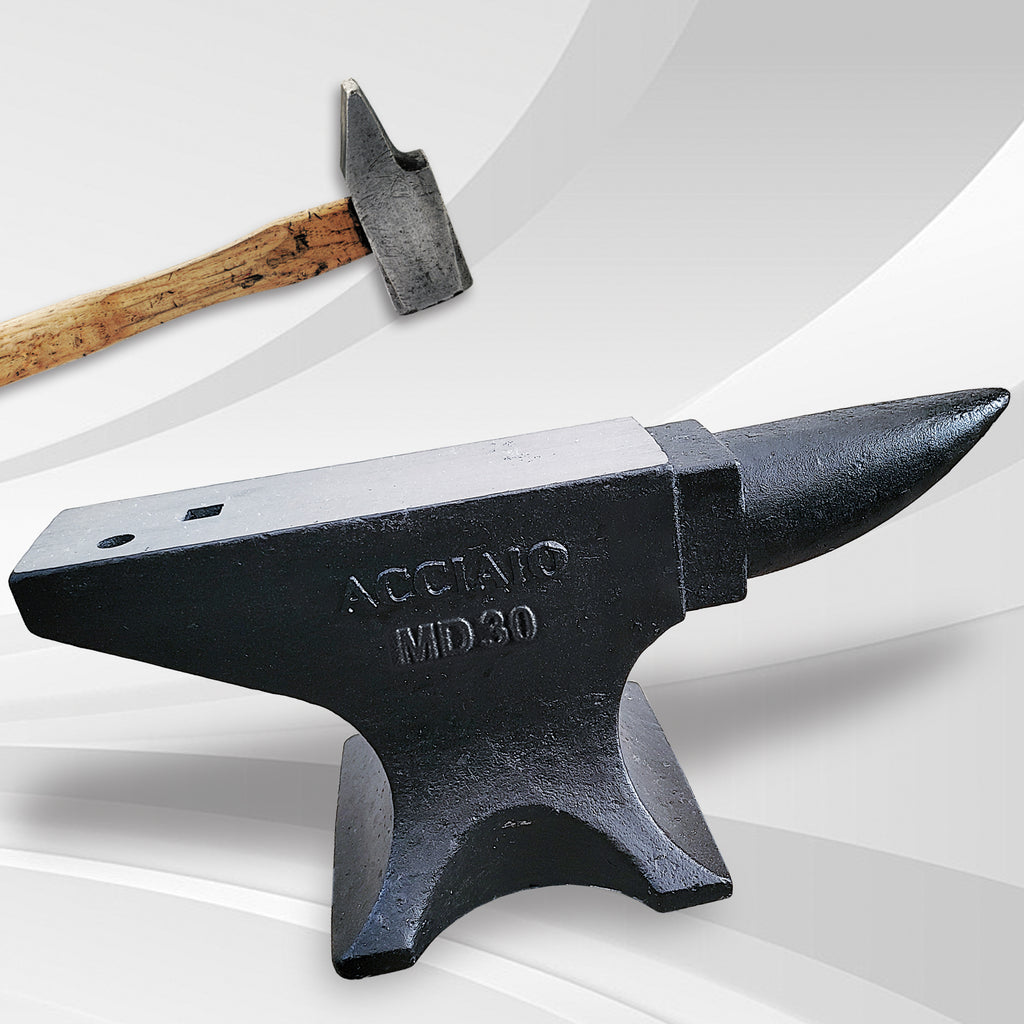 Single Horn Anvil 66Lbs Cast Steel Blacksmith Tool