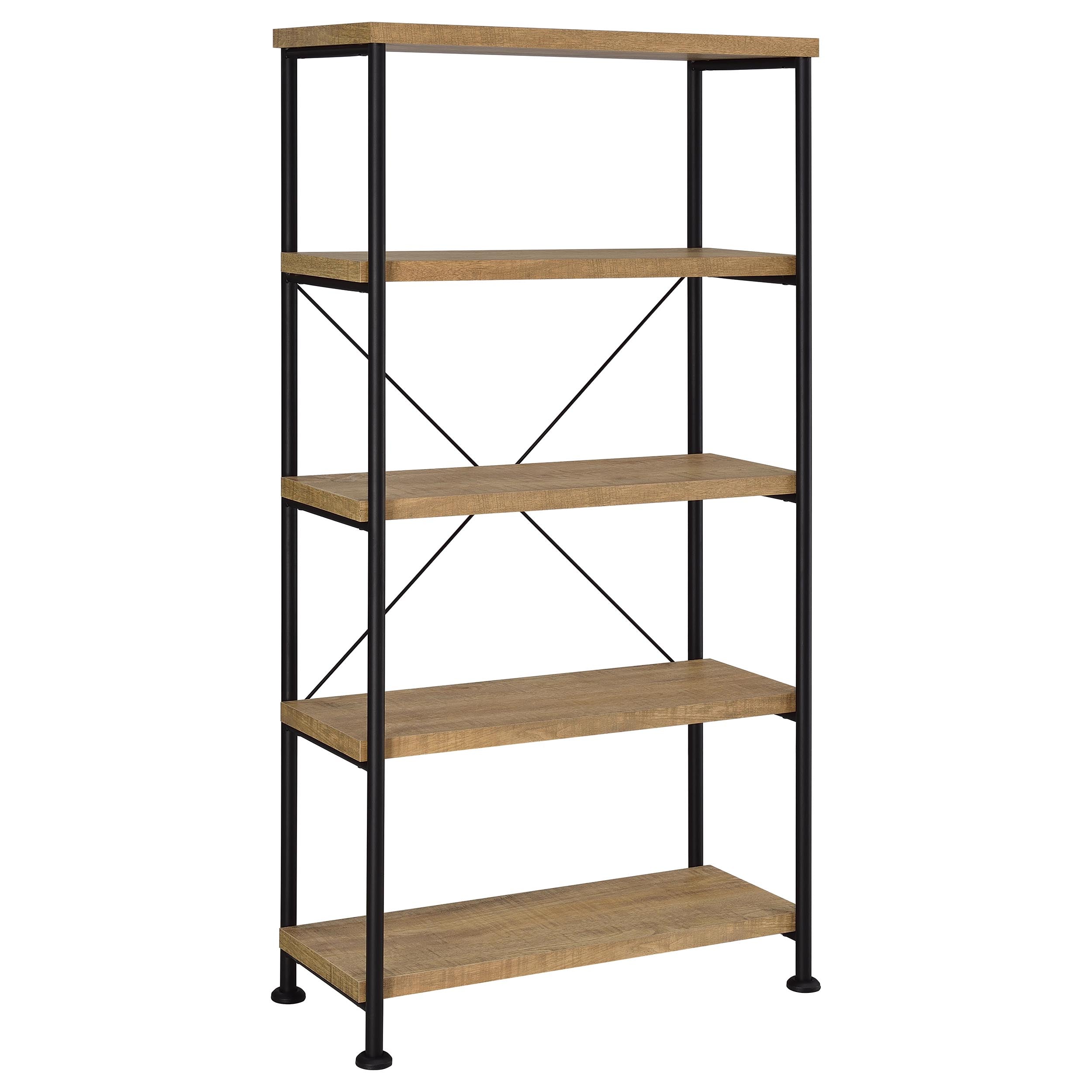 Analiese 63-inch 4-shelf Bookshelf Mango-