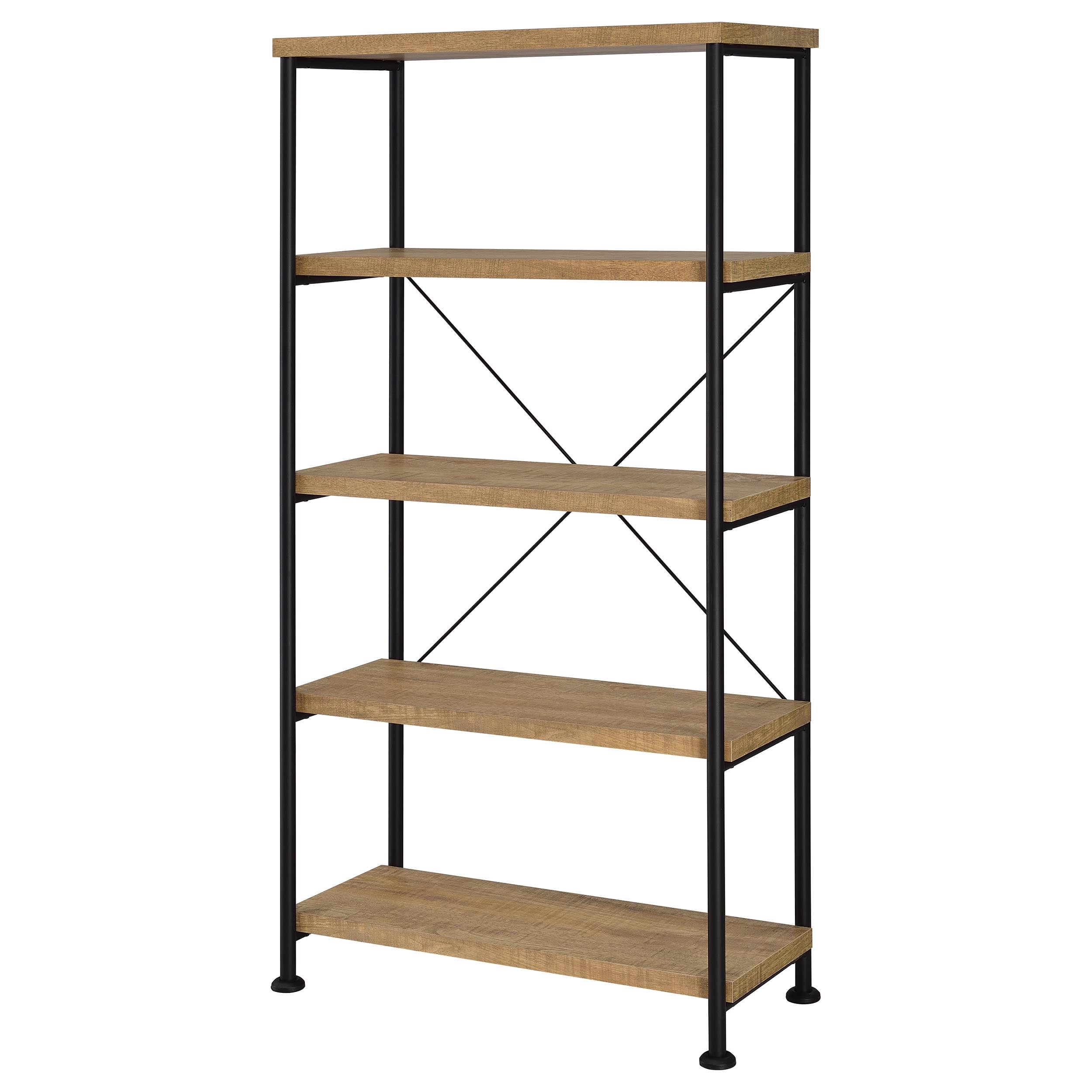 Analiese 63-inch 4-shelf Bookshelf Mango-
