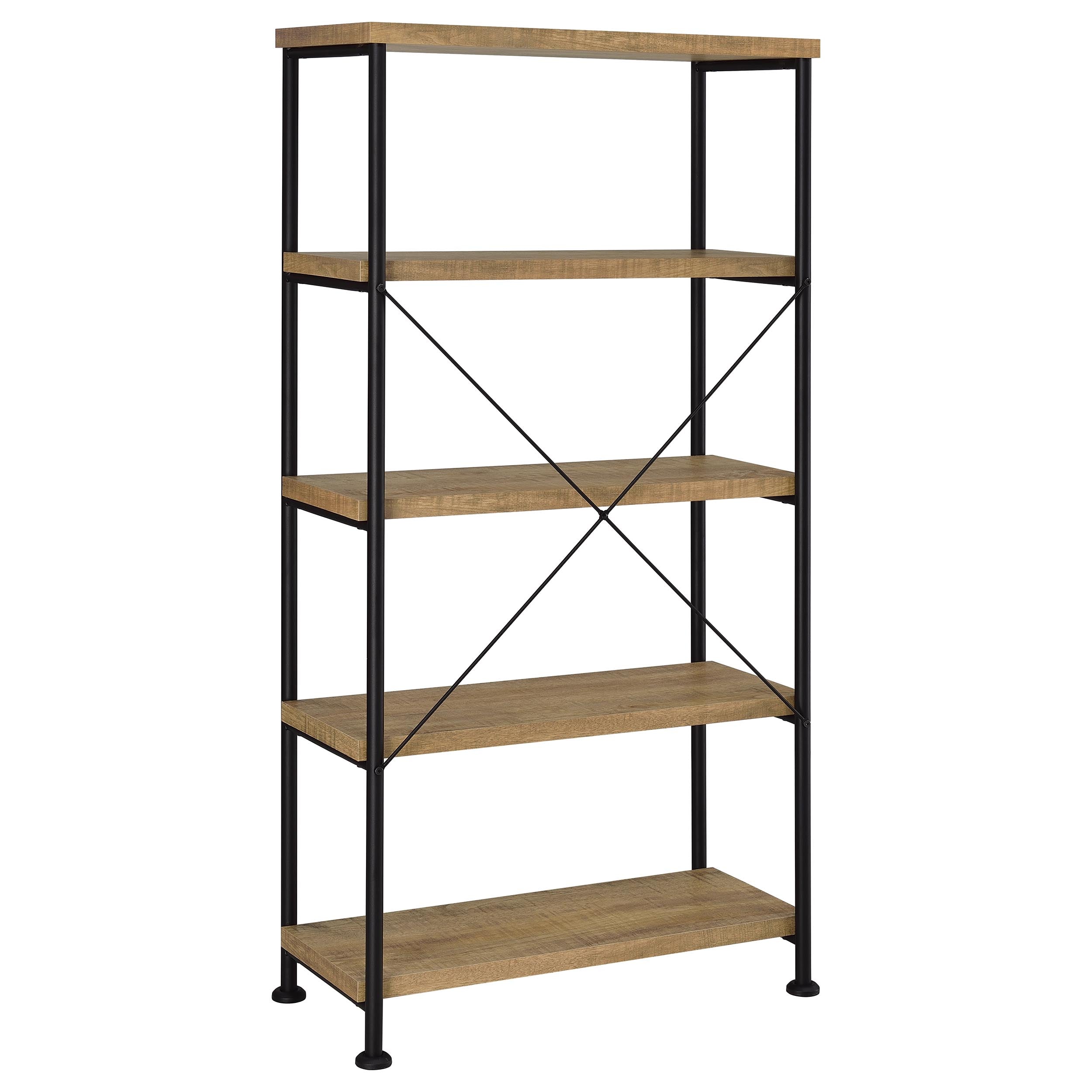 Analiese 63-inch 4-shelf Bookshelf Mango-