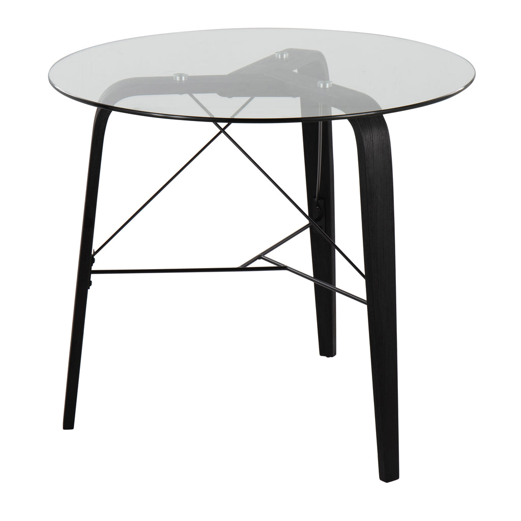 Mid-Century Modern Round Dinette Table