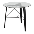Mid-Century Modern Round Dinette Table