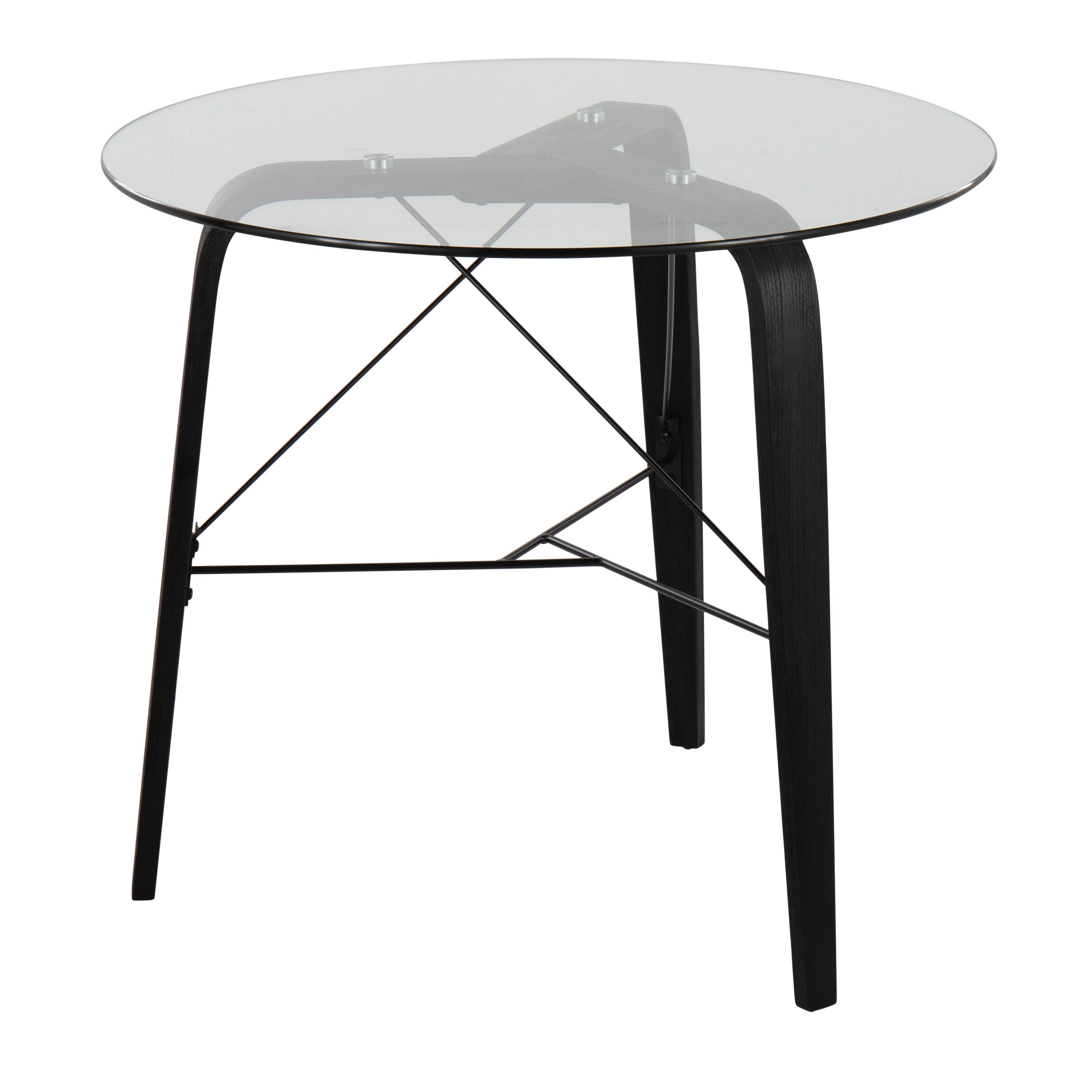 Mid-Century Modern Round Dinette Table