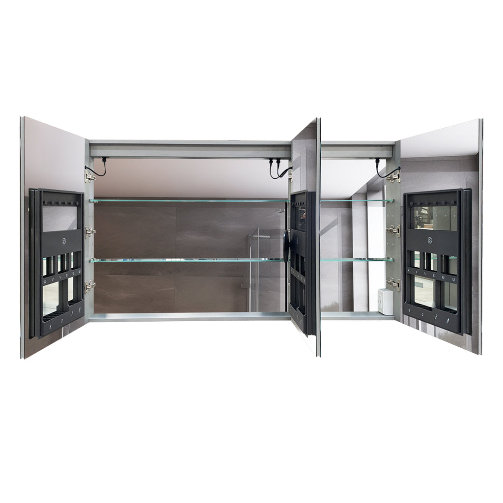 60 x 36 Inch LED Lighted Bathroom Medicine Cabinet
