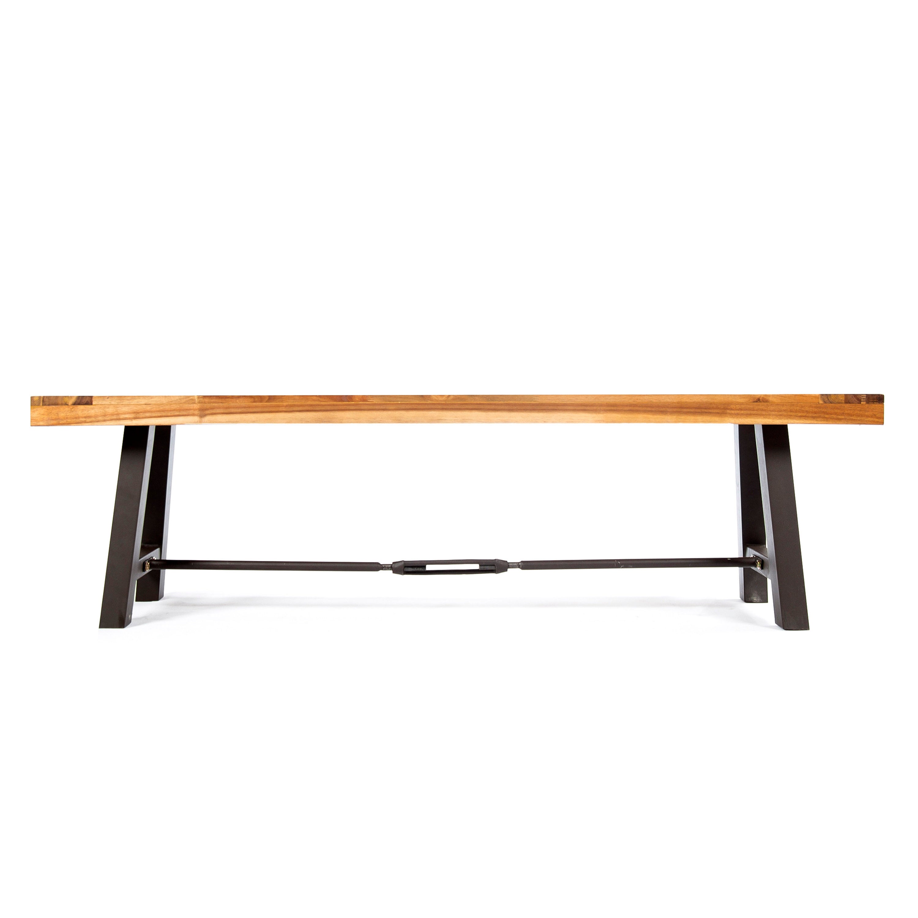 Acacia Wood Outdoor Dining Bench