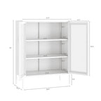 Amelia 32" Metal Accent Cabinet