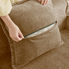 Streamlined Design Deep Seat Modular 3 Seat Sofa
