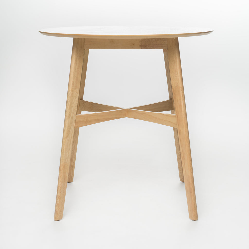 Wood Counter Height Round Dining Table
