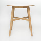 Wood Counter Height Round Dining Table