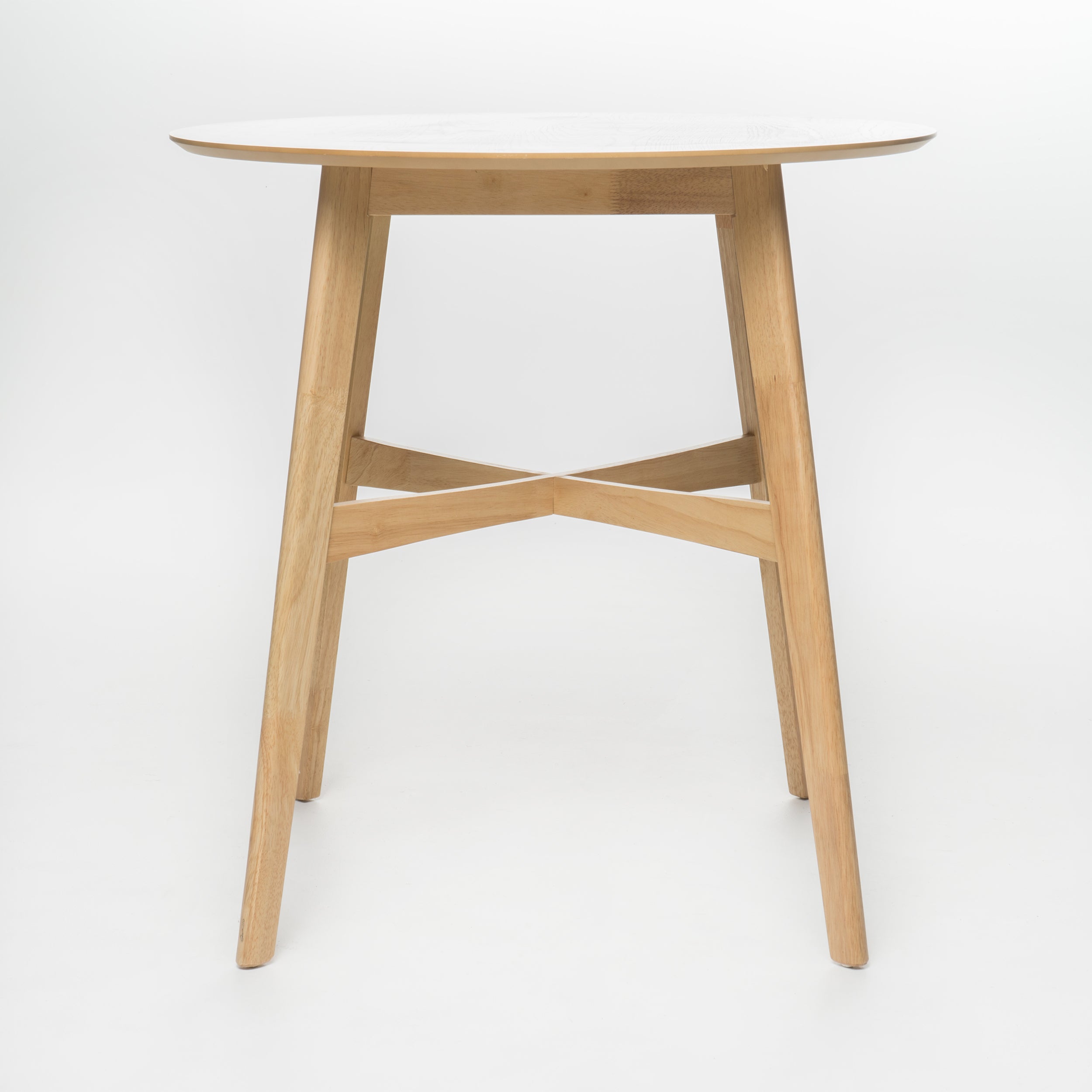 Wood Counter Height Round Dining Table