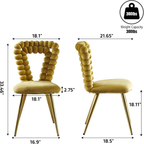 Yellow Chair for Contemporary Living Spaces