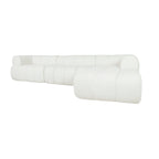 122" Modern L-Shaped Sectional Sofa with Chaise Lounge