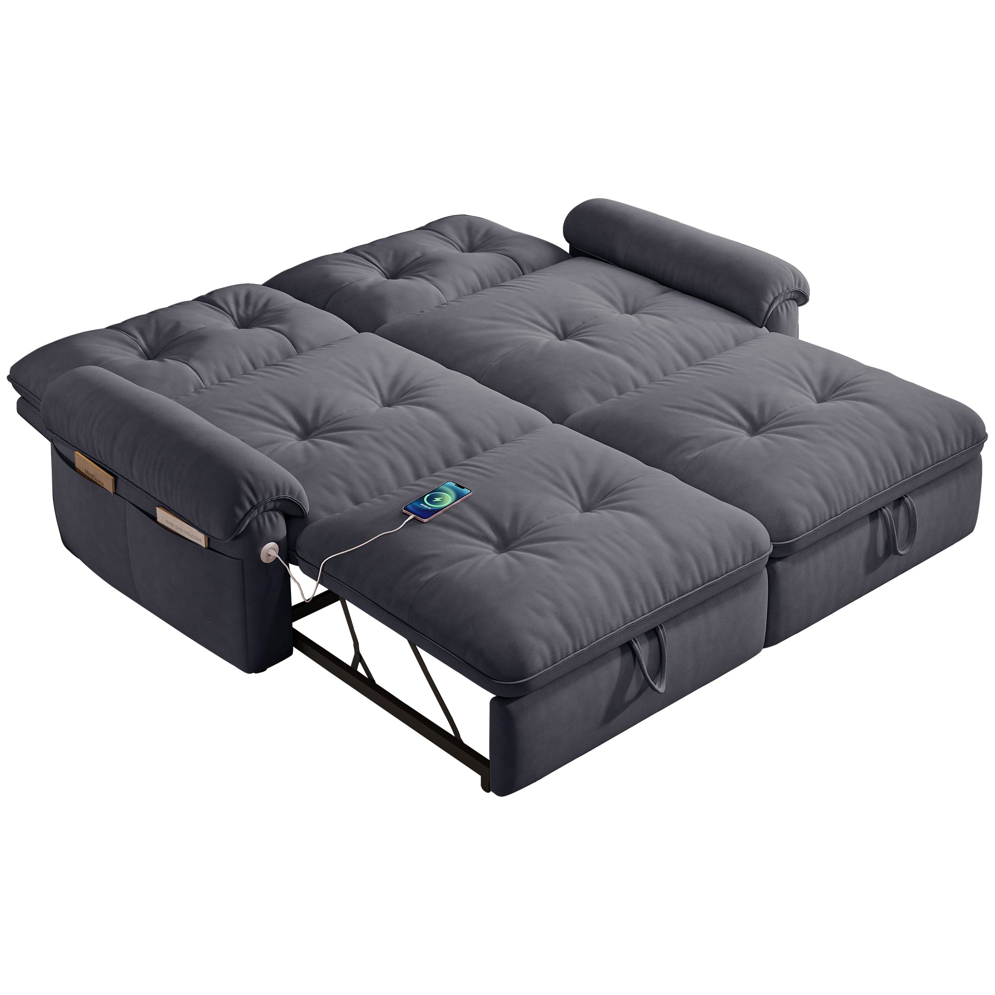 77-Inch Convertible Sofa Bed