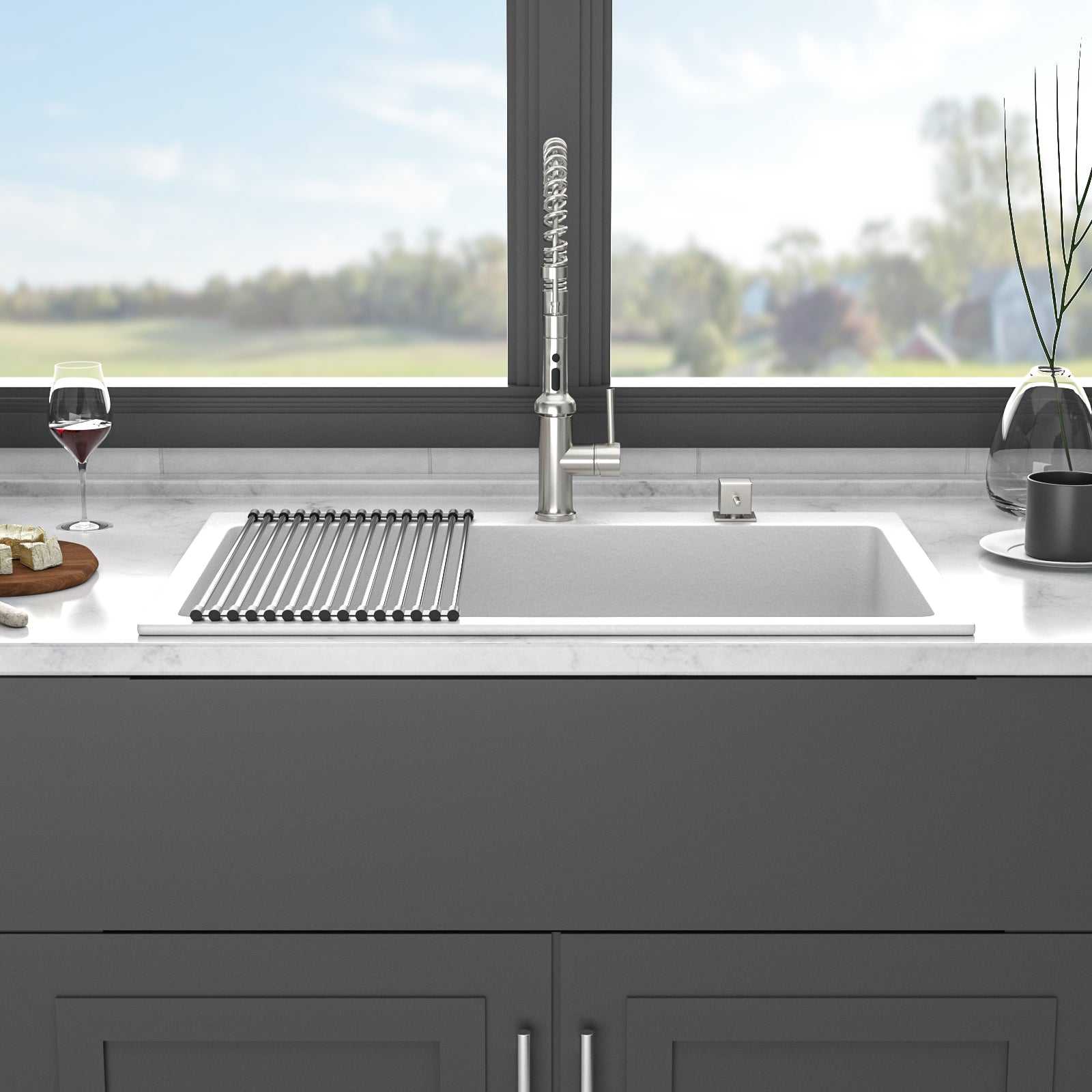 Quartz Kitchen Sink