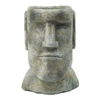 Easter Island Cement Planter - 9"