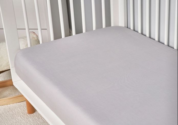 BedGear Hyper-Linen Crib Sheet in Light