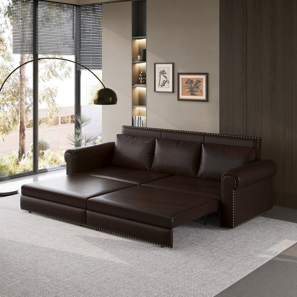 Chesterfield 93.7" King Pull Out Sofa Bed