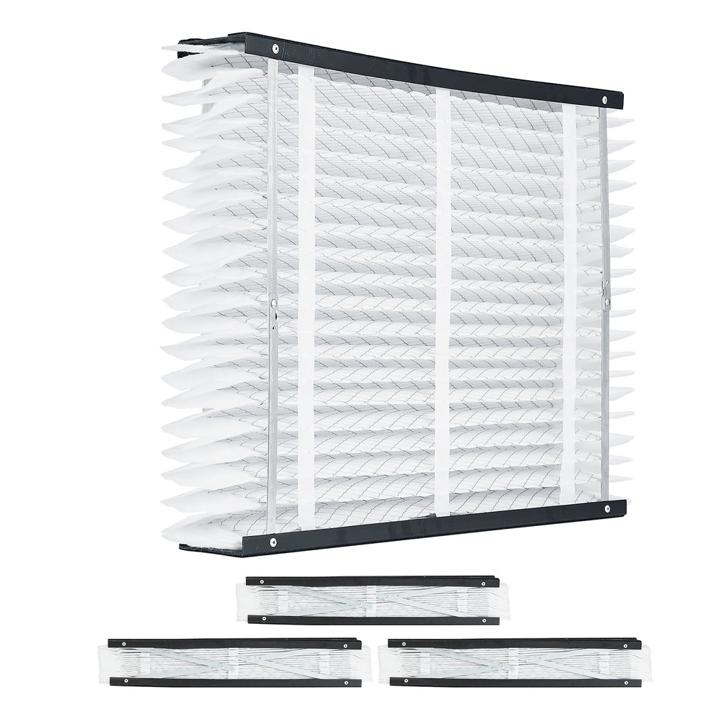 Air Filters MERV 13 Electrostatic Pleated HVAC Furnace Filter 4-Pack