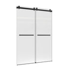 60"W x 75"H Double-Sliding Shower Door Matte