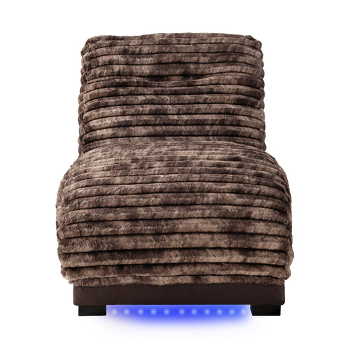 Denise Java Accent Chaise With USB Support