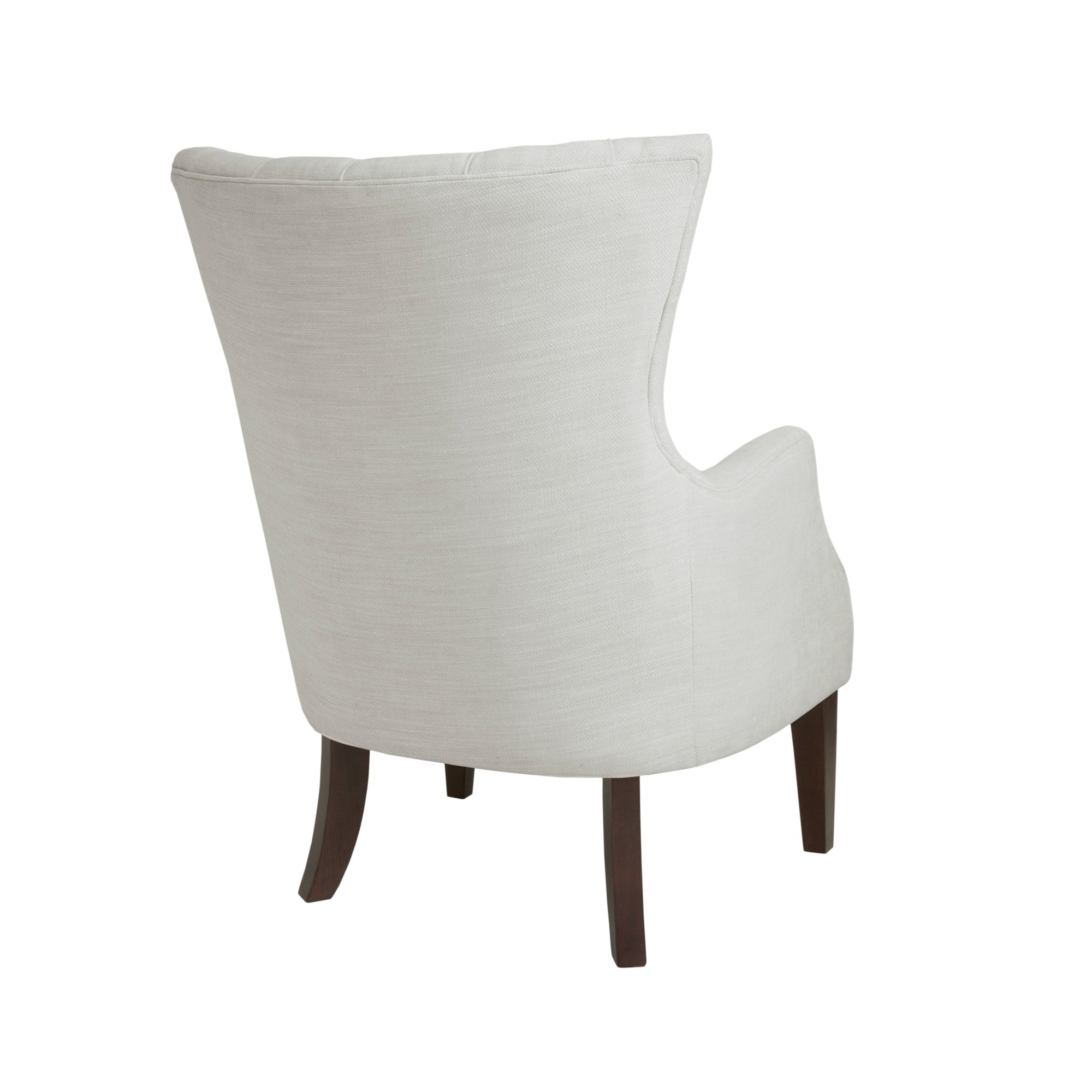 Button Tufted Wing Chair