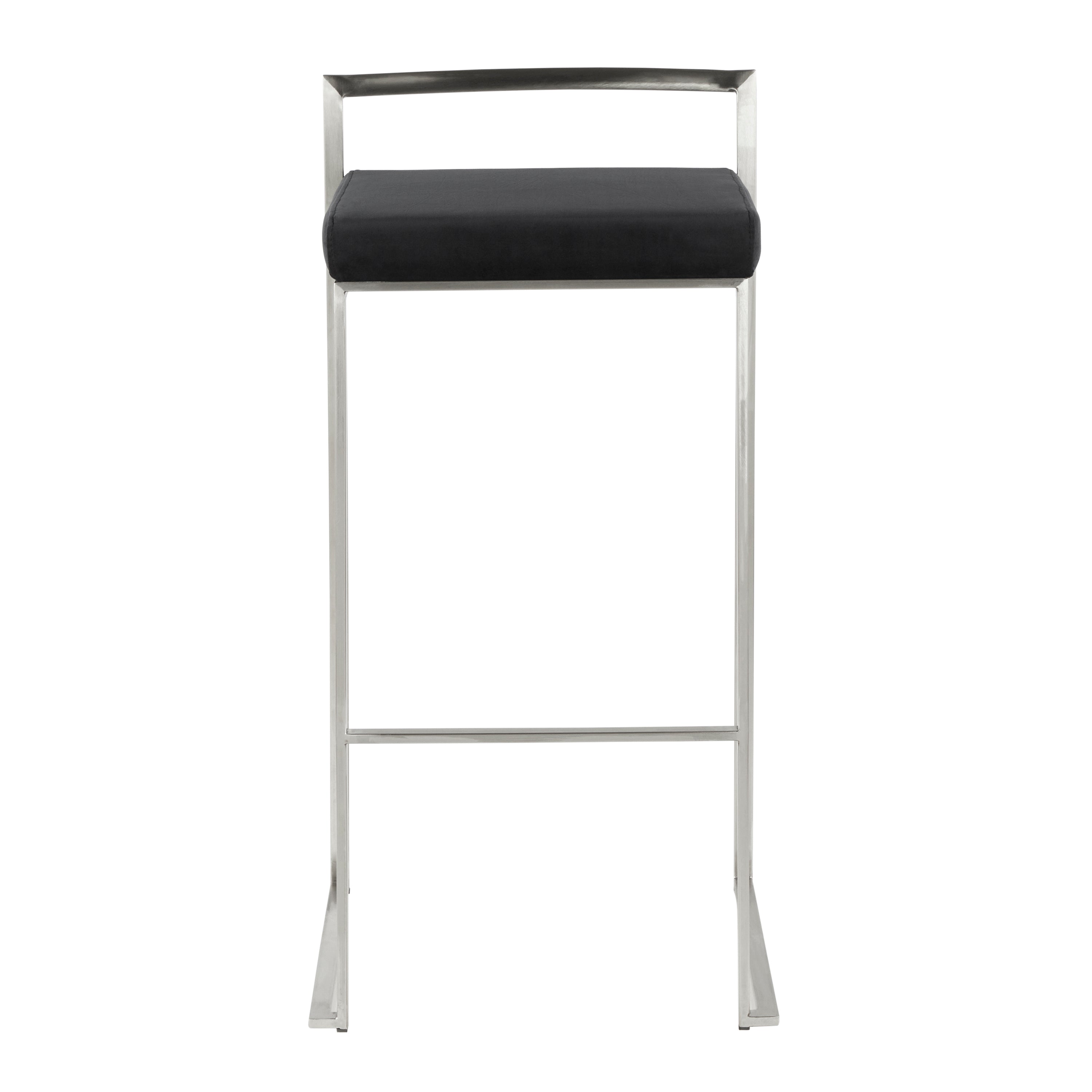 30" Contemporary Stackable Barstool Set of Three
