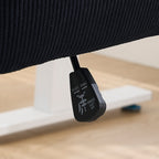 Mid-Back Liftable Office Chair in Black