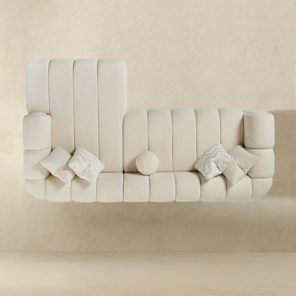 Beatrice Modern Tufted Sectional Sofa