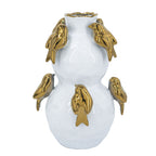 Luxurious Ceramic Vase With Gold Birds