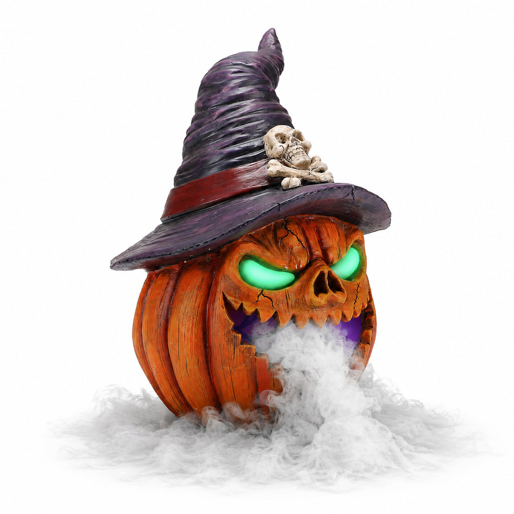 Halloween Jack-O'-Lantern Pumpkin Mist Maker Ornament