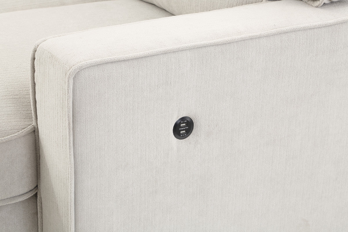 Estelle 86.5" Sectional Sofa
