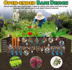 6x3x1.5ft Galvanized Raised Garden Bed