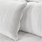 6 Piece Reversible Scalloped Edge Daybed Cover Set