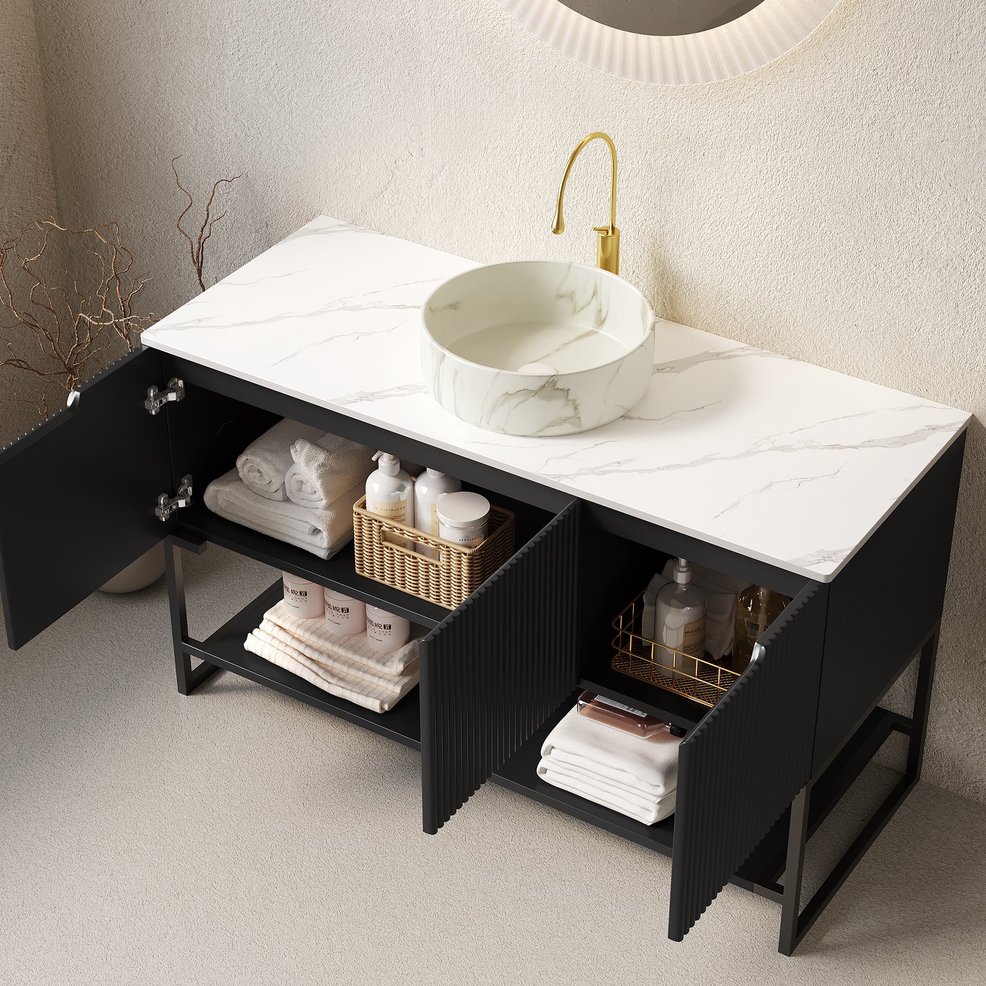 TULIO 48" Bathroom Vanity & Sink