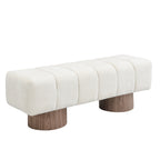 Upholstered Dining Bench for Dining Room and Entryway