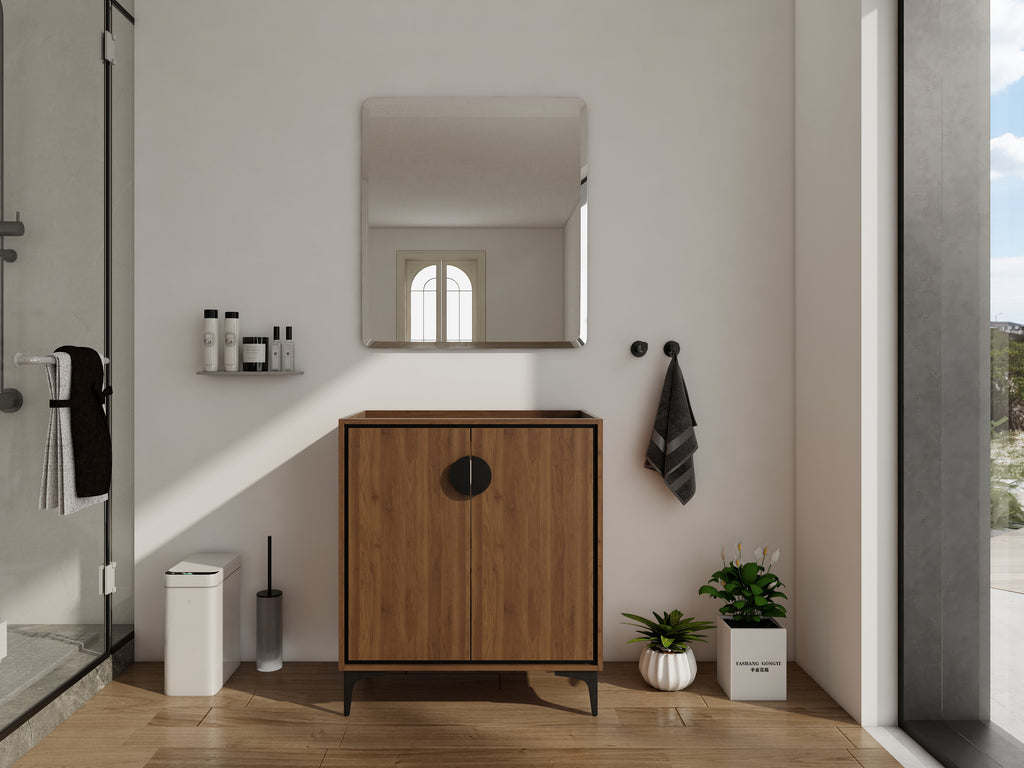 30" Bathroom Vanity with 2 Doors
