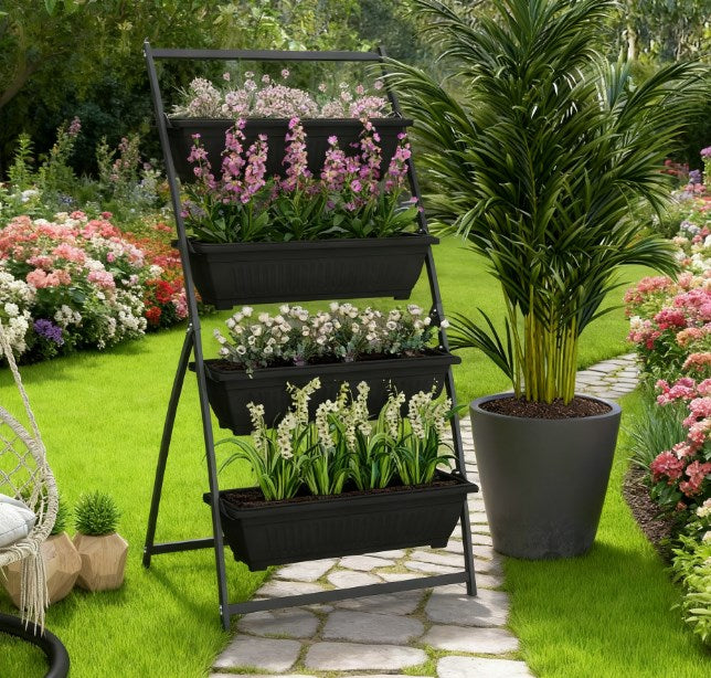 Outdoor Plant Stand Grow Container for Vegetable & Flowers
