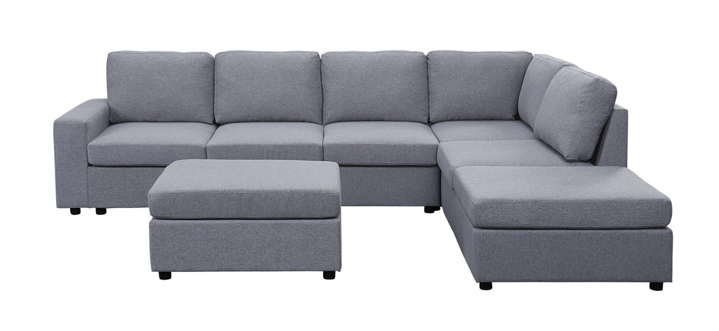 Cassia 120" Modular Sectional Sofa