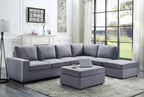 Cassia 120" Modular Sectional Sofa