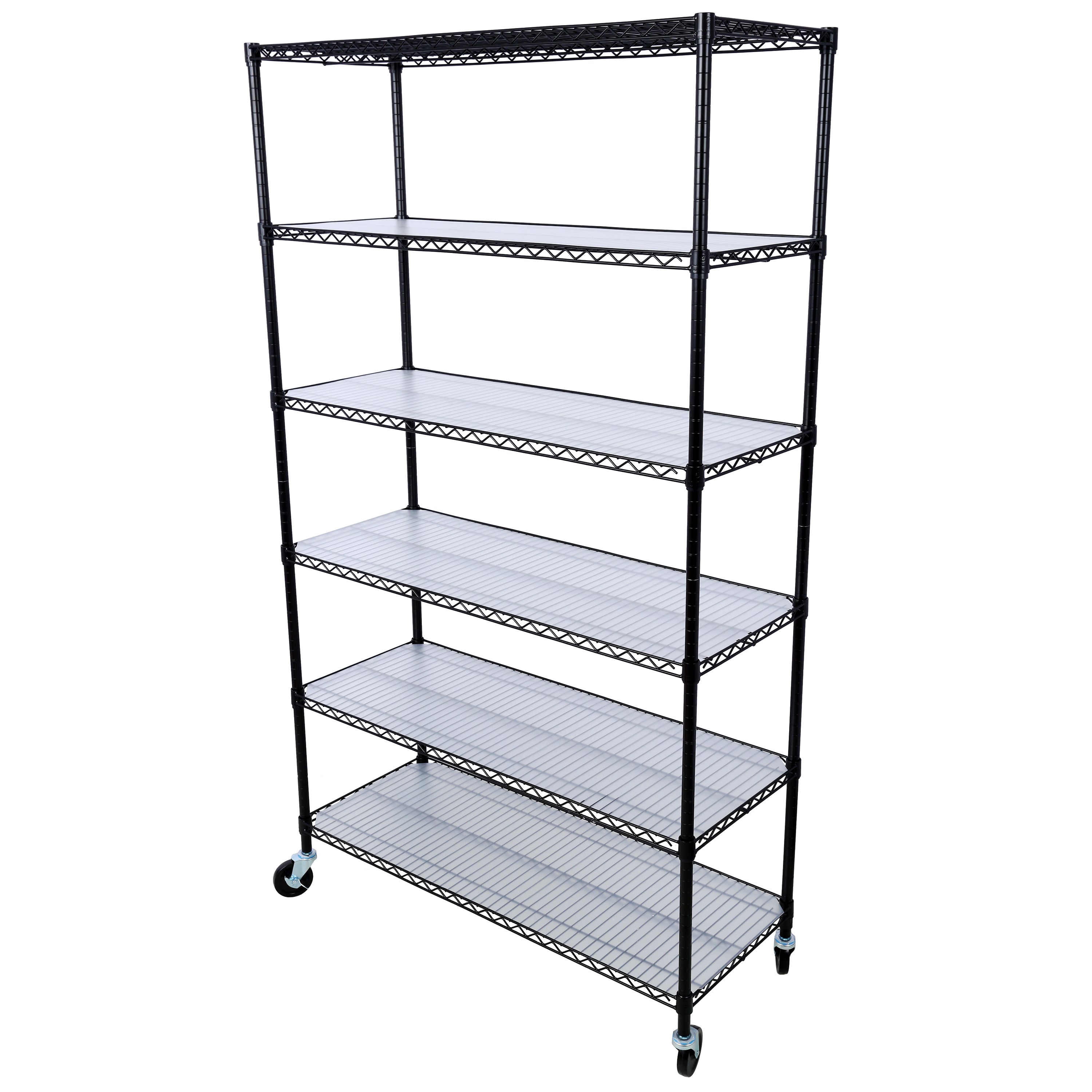 6 Tier 6000lbs Capacity NSF Metal Shelf Wire Shelving Unit