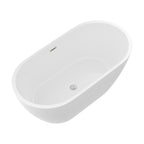 59" Acrylic Freestanding Bathtub