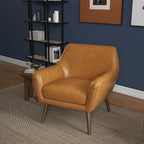 Panom Italian Leather Lounge Chair