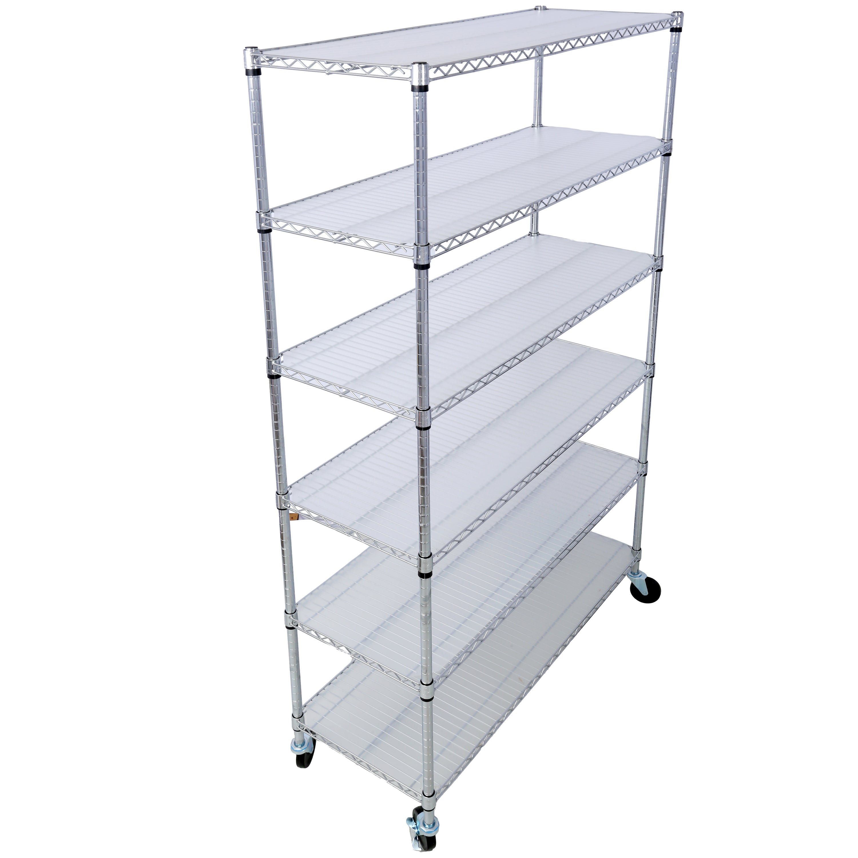 6 Tier 6000lbs Capacity NSF Metal Shelf Wire Shelving Unit