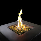Fiber Reinforced Concrete Propane Gas Fire Pit Table
