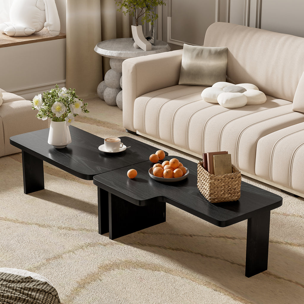 U-Can Modern Minimalist Coffee Table Set