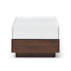Rotating Coffee Table with 2 Drawers