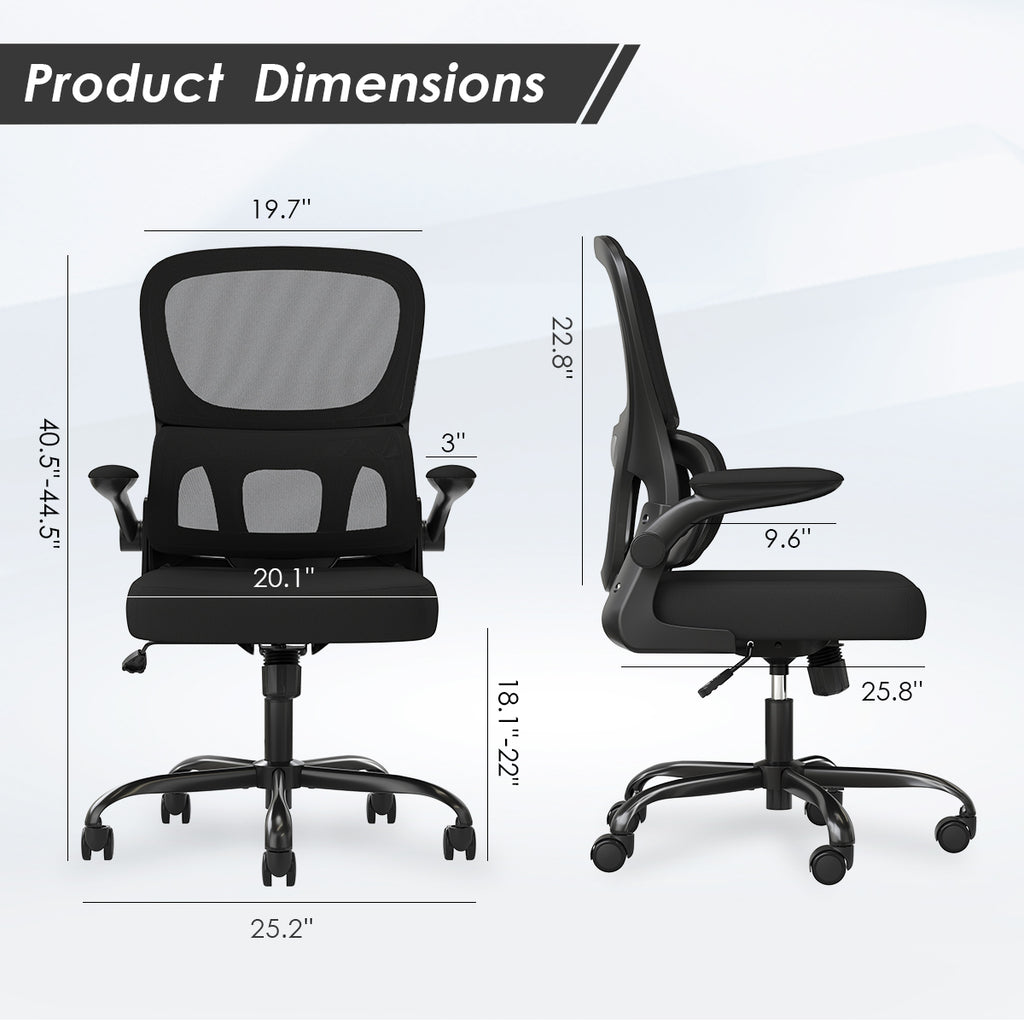Mesh Ergonomic Office Chair with Lumbar Support