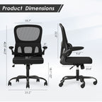 Mesh Ergonomic Office Chair with Lumbar Support